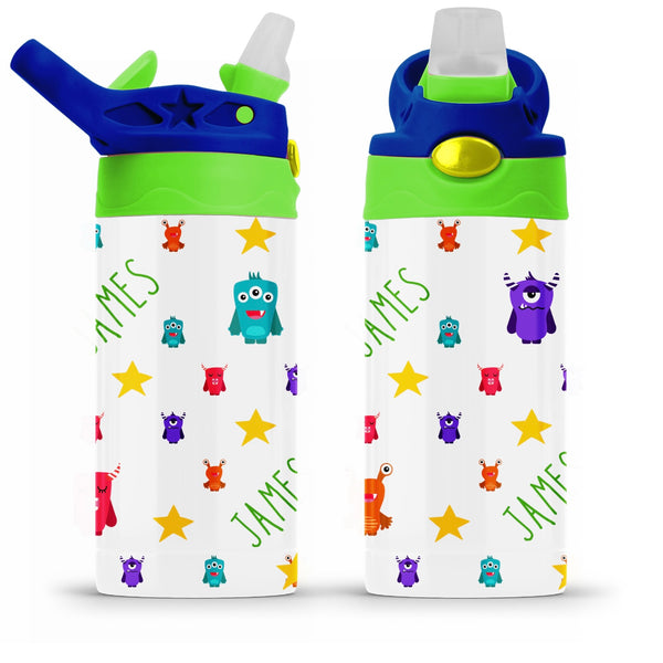 Kids Water Bottle - Monsters (12 oz)