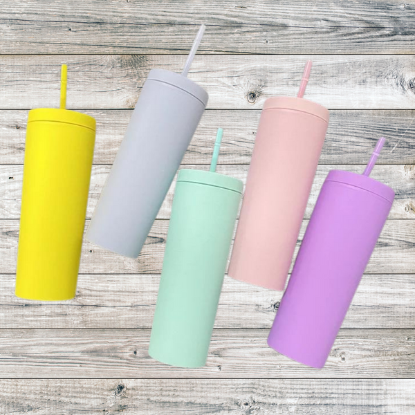 Matte Acrylic Tumbler (19 oz)