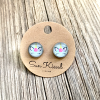 Unicorn Stud Earrings 10mm