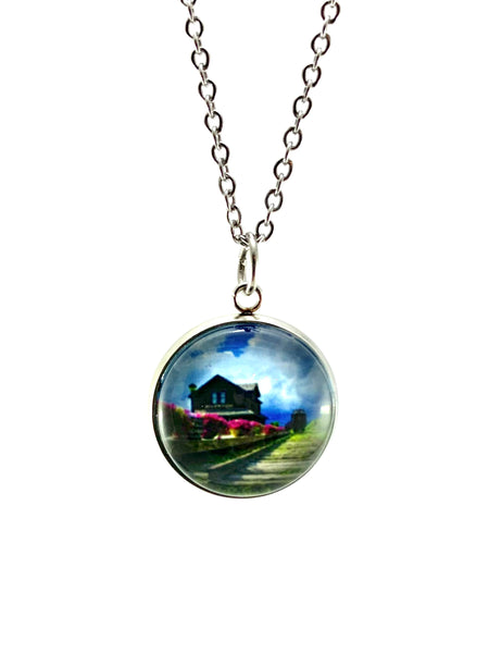 Riverton Train Station Necklace