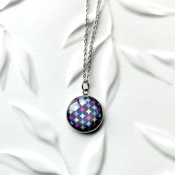 Multicolour Diamonds Necklace